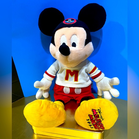 DISNEY VTG 90s MICKEY MOUSE CLUB MOUSEKETEER MILESTONE MICKEY 1955 EXCLUSIVE 20” - Picture 9 of 13